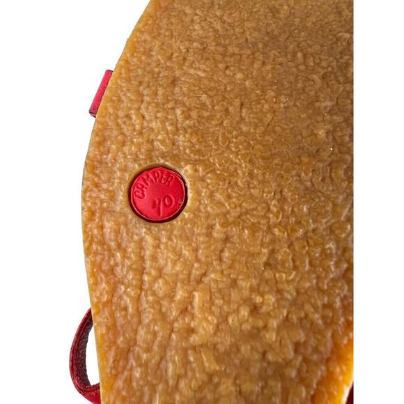 CAMPER Red Wedge Sandal Size 40 EU = 10 US - Picture 14 of 16